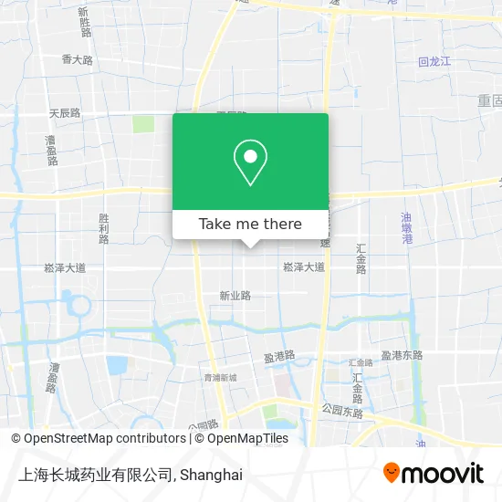 上海长城药业有限公司 map