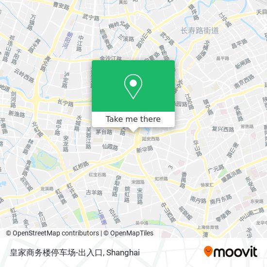 皇家商务楼停车场-出入口 map