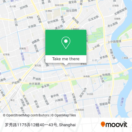 罗秀路1175弄12幢40一43号 map
