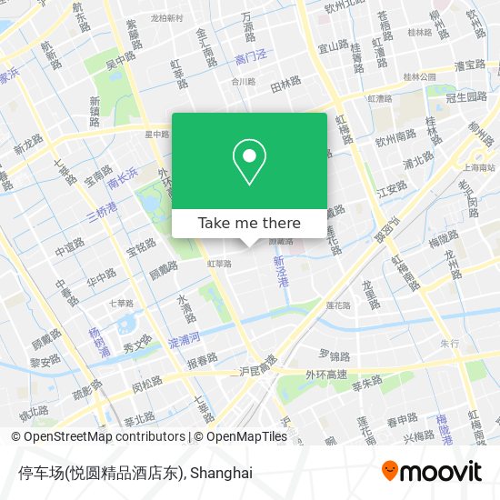 停车场(悦圆精品酒店东) map