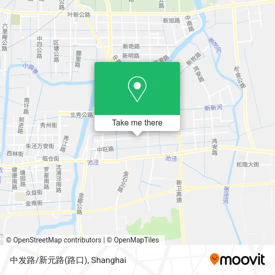 中发路/新元路(路口) map