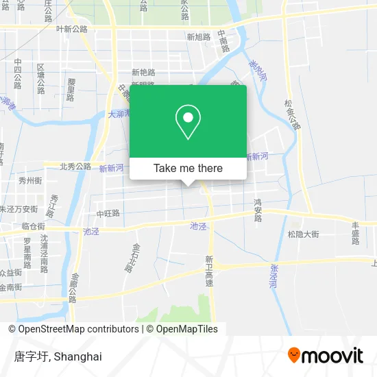 唐字圩 map