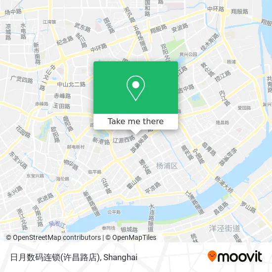 日月数码连锁(许昌路店) map