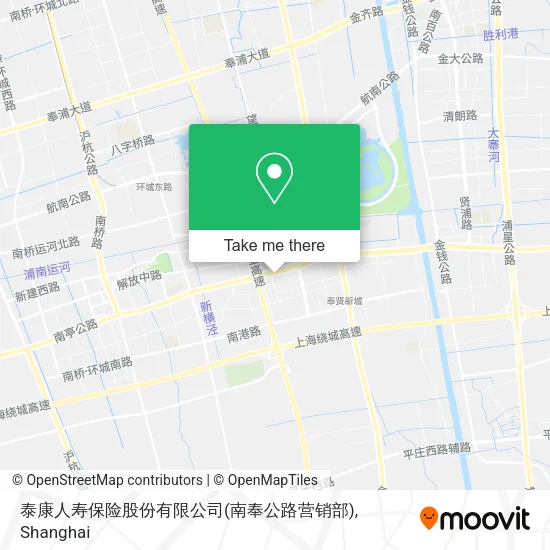 泰康人寿保险股份有限公司(南奉公路营销部) map