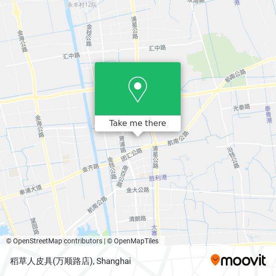 稻草人皮具(万顺路店) map