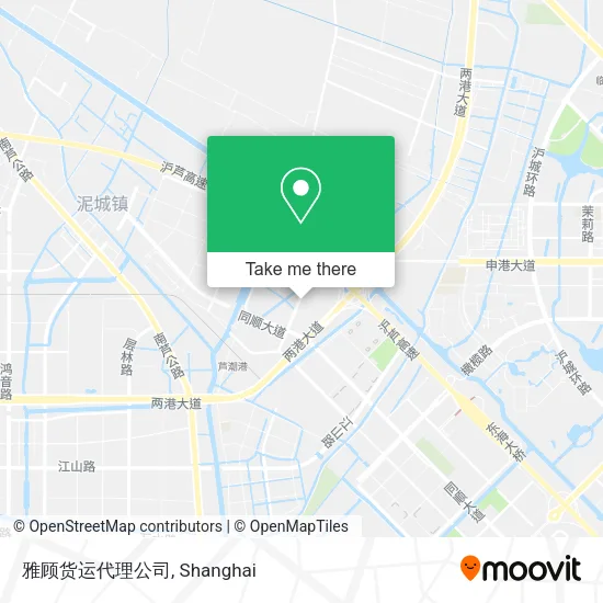 雅顾货运代理公司 map