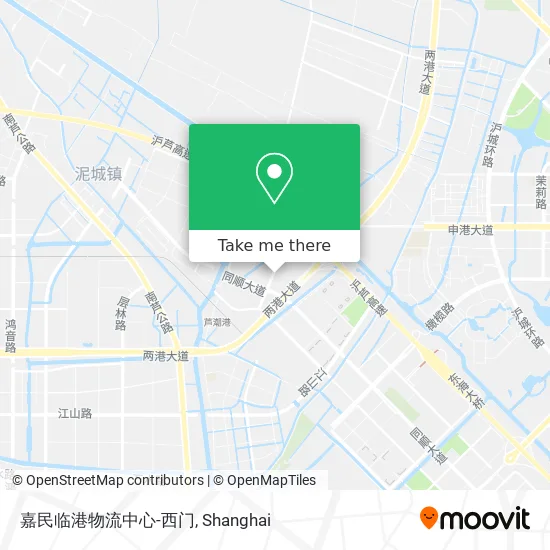 嘉民临港物流中心-西门 map