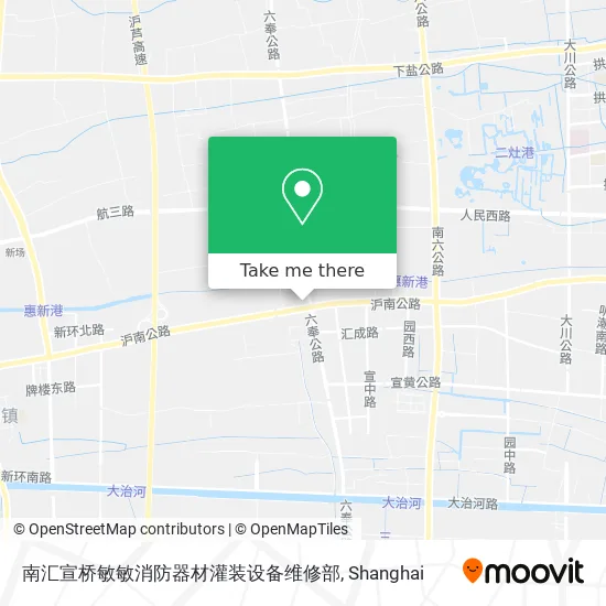 南汇宣桥敏敏消防器材灌装设备维修部 map