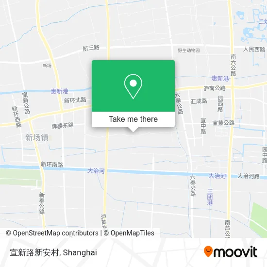 宣新路新安村 map