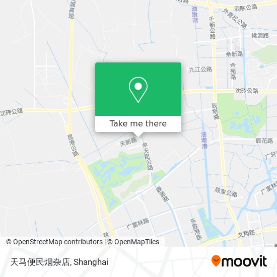 天马便民烟杂店 map