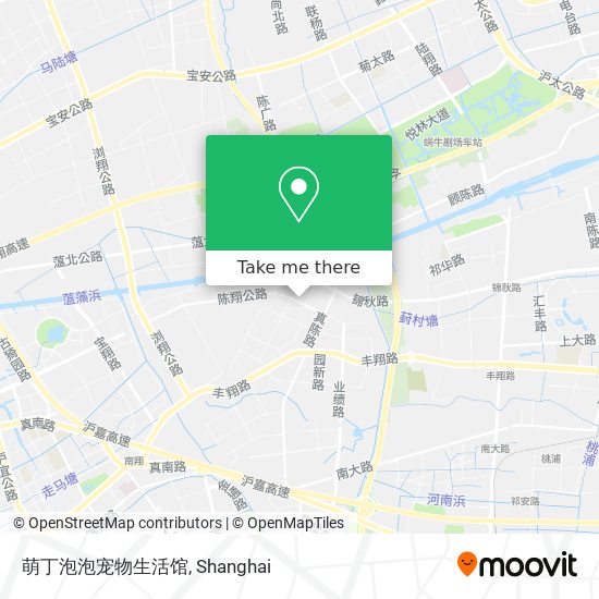 萌丁泡泡宠物生活馆 map