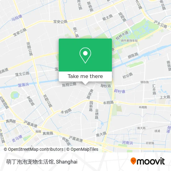 萌丁泡泡宠物生活馆 map