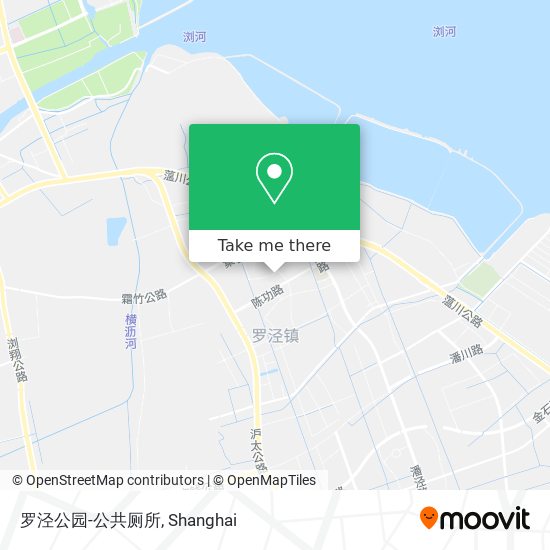 罗泾公园-公共厕所 map