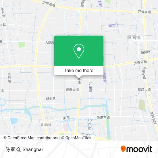 陈家湾 map