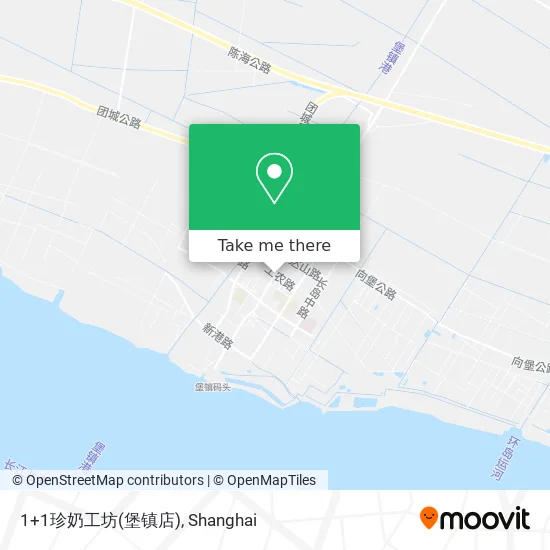 1+1珍奶工坊(堡镇店) map