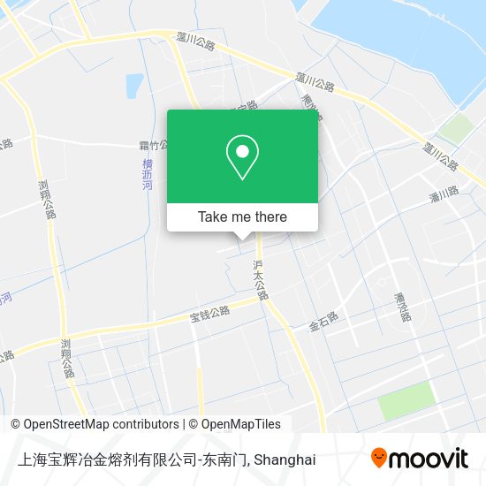 上海宝辉冶金熔剂有限公司-东南门 map