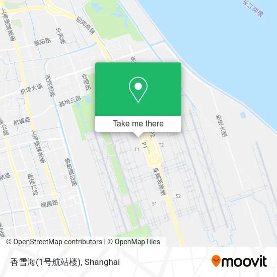 香雪海(1号航站楼) map