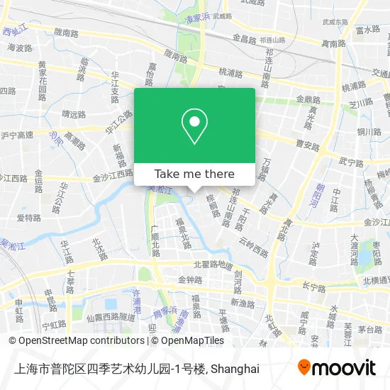 上海市普陀区四季艺术幼儿园-1号楼 map