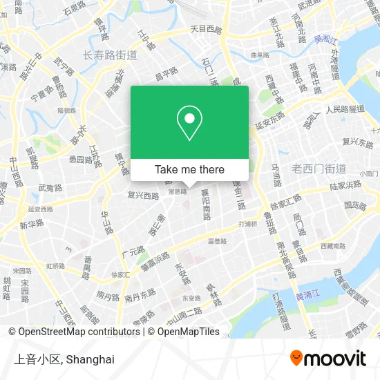 上音小区 map