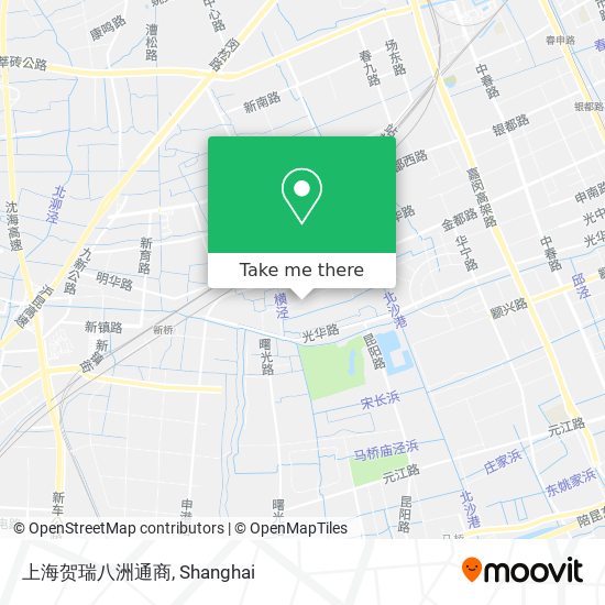 上海贺瑞八洲通商 map