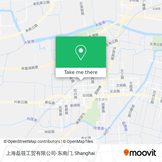 上海磊筱工贸有限公司-东南门 map