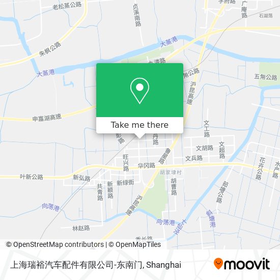 上海瑞裕汽车配件有限公司-东南门 map
