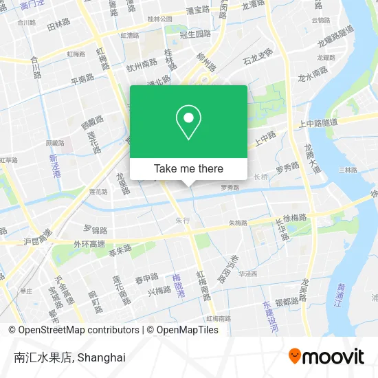 南汇水果店 map