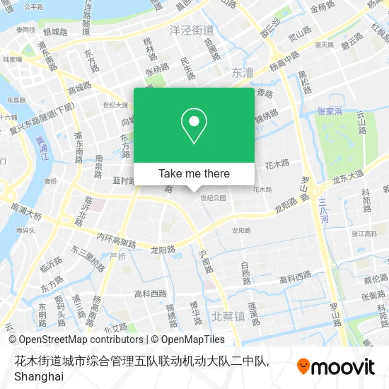 花木街道城市综合管理五队联动机动大队二中队 map