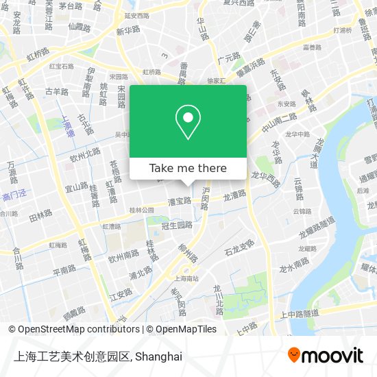 上海工艺美术创意园区 map