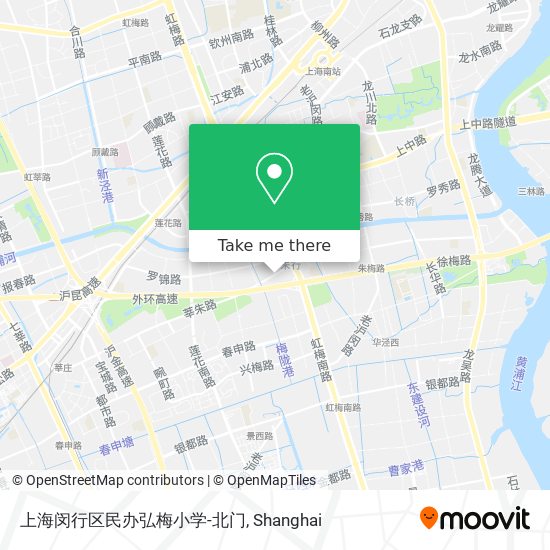 上海闵行区民办弘梅小学-北门 map
