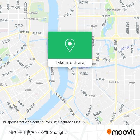 上海虹伟工贸实业公司 map