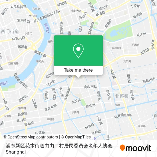 浦东新区花木街道由由二村居民委员会老年人协会 map