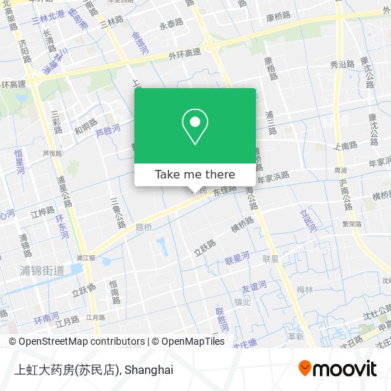上虹大药房(苏民店) map