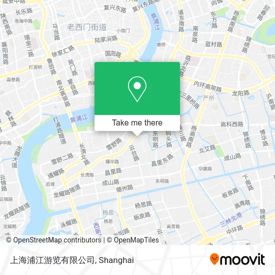 上海浦江游览有限公司 map