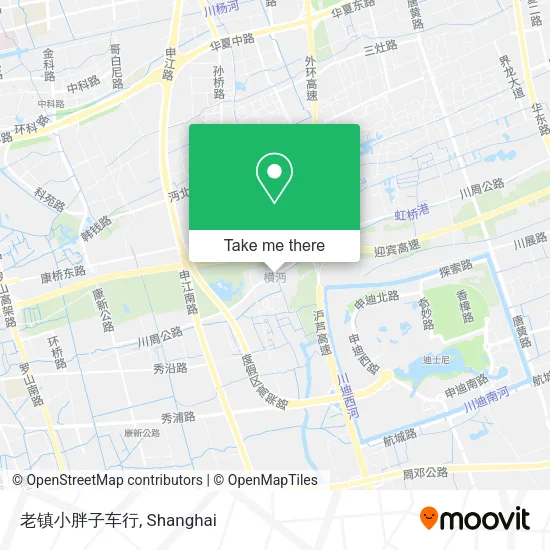 老镇小胖子车行 map