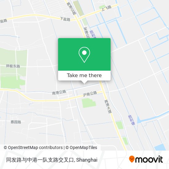 同发路与中港一队支路交叉口 map