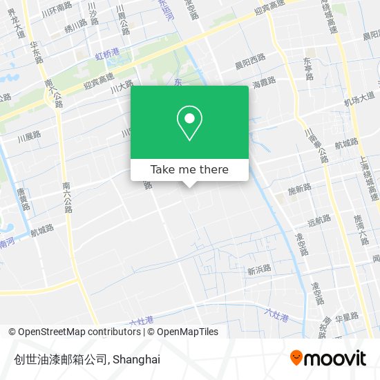 创世油漆邮箱公司 map