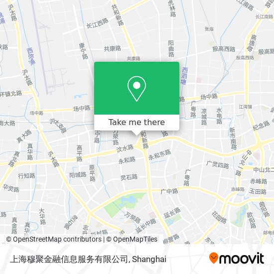 上海穆聚金融信息服务有限公司 map