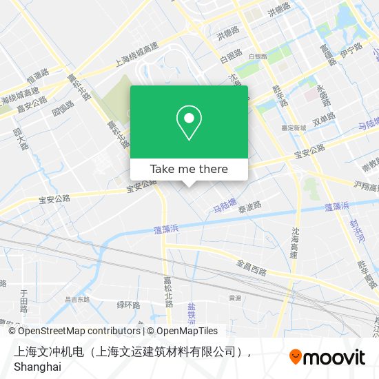 上海文冲机电（上海文运建筑材料有限公司） map
