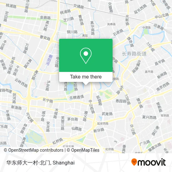华东师大一村-北门 map
