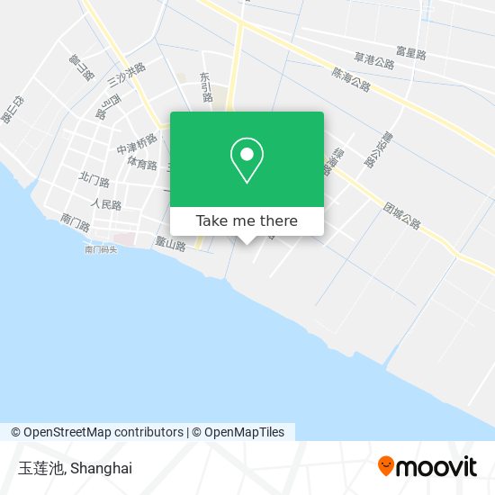 玉莲池 map