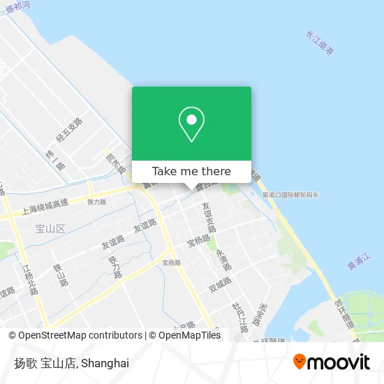 扬歌 宝山店 map