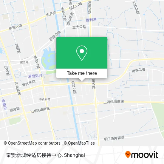 奉贤新城经适房接待中心 map