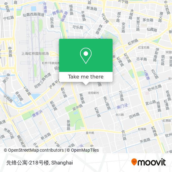 先锋公寓-218号楼 map