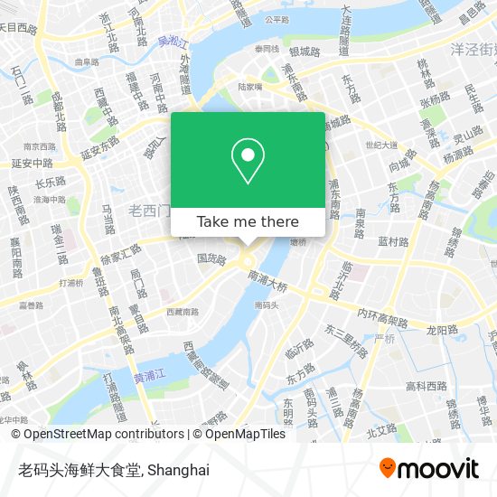 老码头海鲜大食堂 map
