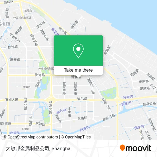 大敏邦金属制品公司 map