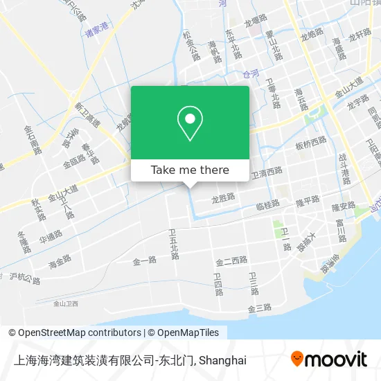 上海海湾建筑装潢有限公司-东北门 map