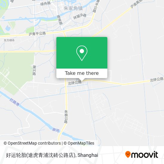 好运轮胎(途虎青浦沈砖公路店) map