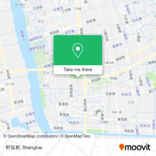野翁桥 map