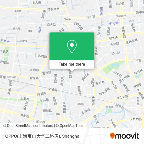 OPPO(上海宝山大华二路店) map